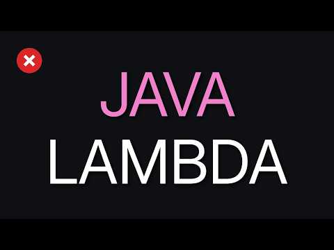 Java Lambda expression parameters