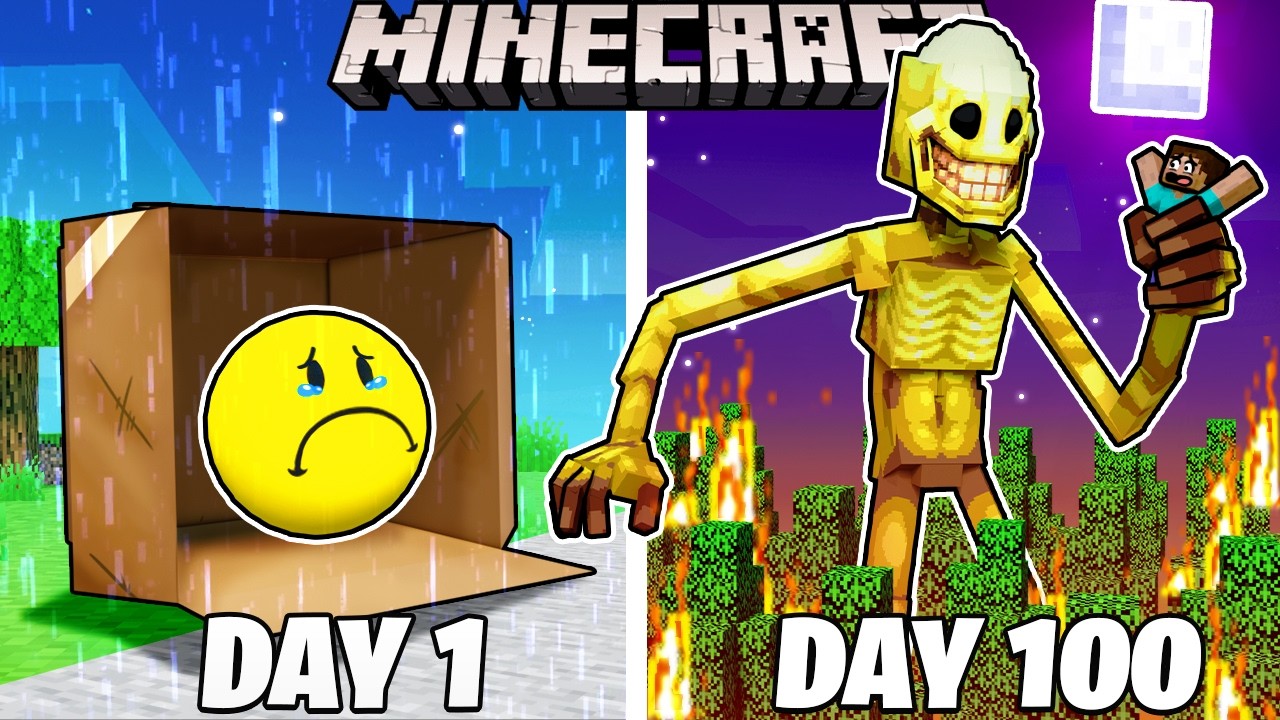 I Survived 100 Days as VERITY in Minecraft!