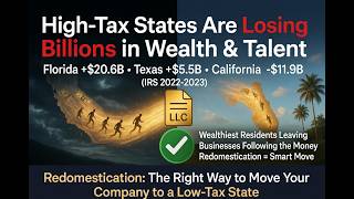 Tax Foundation: Americans Are Moving to States with Lower Taxes and Sound Tax Structures
