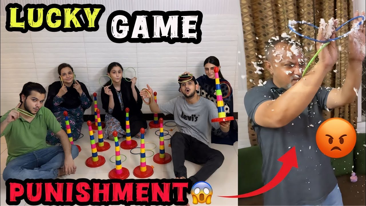 Win and loose ring game challenge😂papa ky sath bohot bura ho gaya😭