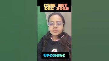 CSIR NET DEC 2O25, Upcoming Plan? #csirnetadda247 #csirnet2025 #csirnetdec2025