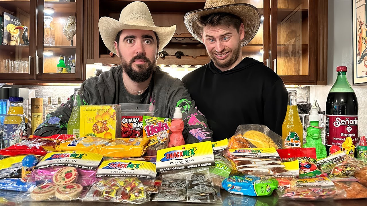 Ногла и Террорисер СНОВА пробуют мексиканские сладости!