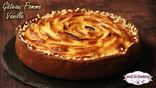 Recette de Gâteau Moelleux Pomme Vanille au Mascarpone