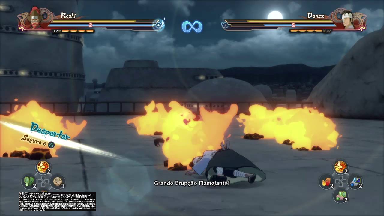 NARUTO STORM 4 Roushi Moveset