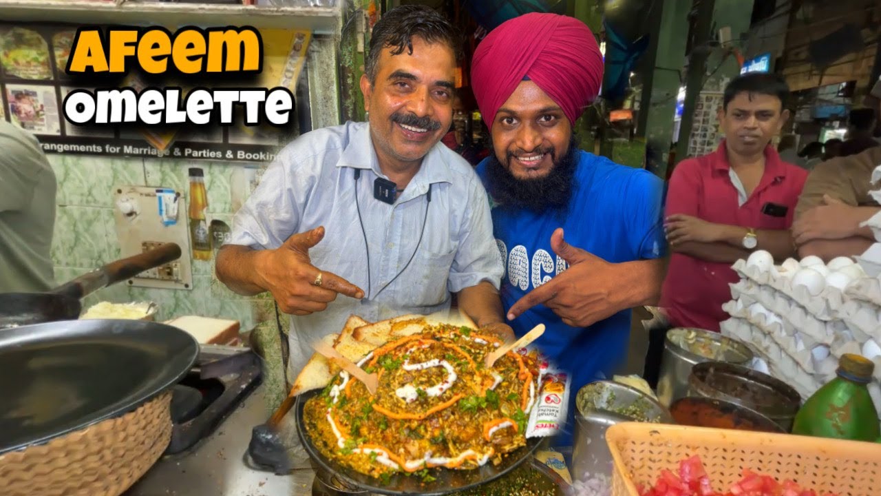 Street Food | Indian Street Food | Sikandar Omelette | Street Food in India | Food Recipe | Delhi