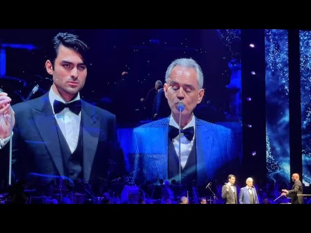 Andrea Bocelli live 2022 Sydney Australia Tour sneak peek | 28 Oct 2022