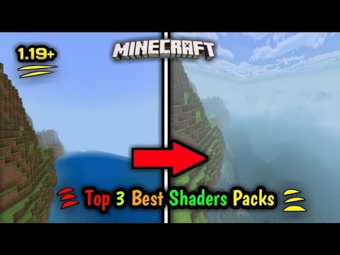 Top 3 Best Shaders Packs For Minecraft Pocket Edition 1.19+ 2023 - YouTube
