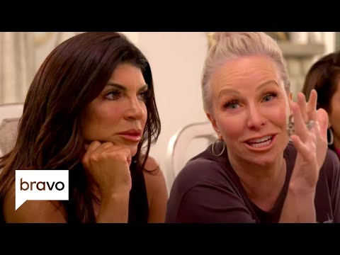 Teresa Giudice Storms Off After Feeling "Attacked" by the Ladies | RHONJ Highlights (S11 Ep3)