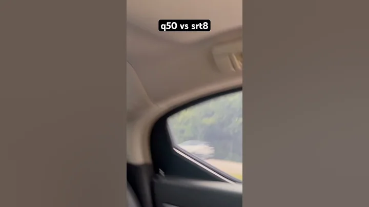 Infiniti Q50 vs SRT8 Charger