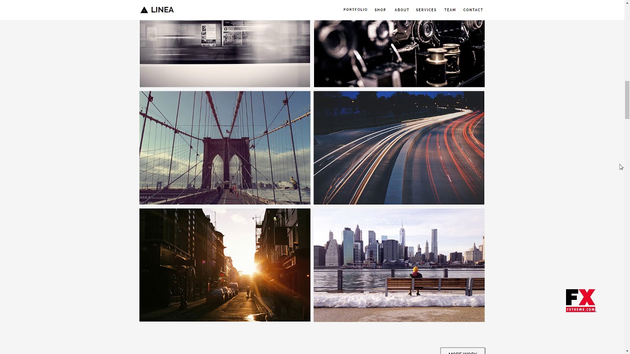 Linea - One Page Muse Template        Kyler Yolotl