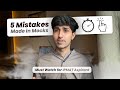  5 mistakes to avoid when giving ipmat mocks