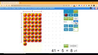 Number Explorer on Visnos.com for a great visualization of division, factor pairs & division