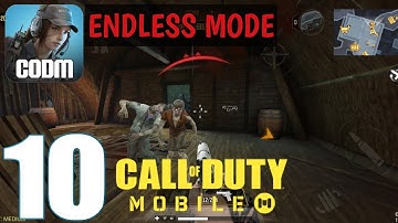 Call Of Duty Mobile - Gameplay Walkthrough - Part 10 Zombie Endless Mode (iOS, Android)