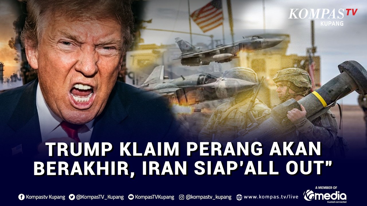 Trump Klaim Perang dengan Iran akan Segera Berakhir, Pendiri Synergy Policies: Tidak Bisa Dipercaya