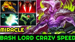 Miracle [Faceless Void] Imba Bash Lord Crazy Speed One Chrono Kill Unkillable Game 7.23 Dota 2