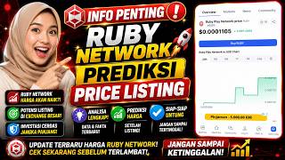 IMPORTANT INFO: RUBY NETWORK LISTING PRICE PREDICTION