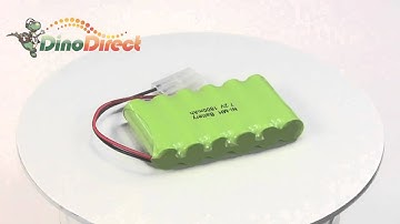 New 7.2V 1800mAh NI-MH Rechargeable Battery Pack  from Dinodirect.com