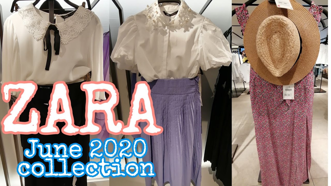 ZARA JUNE 2020 summer collection | ZARA SHOP UP 