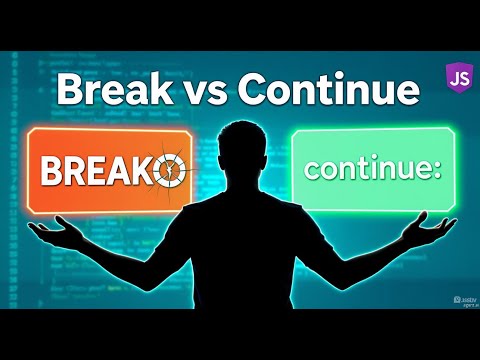 Break & Continue in JavaScript | Loop Control Statements Explained
