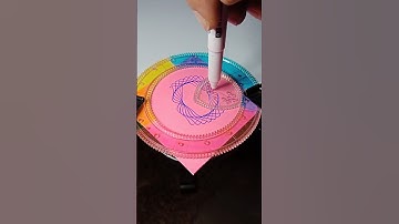 Mind relaxant spirograph pattern #spirograph