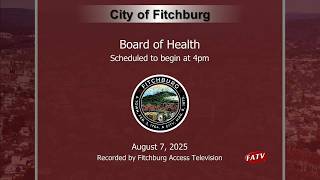 Board of Health - 8.7.2025