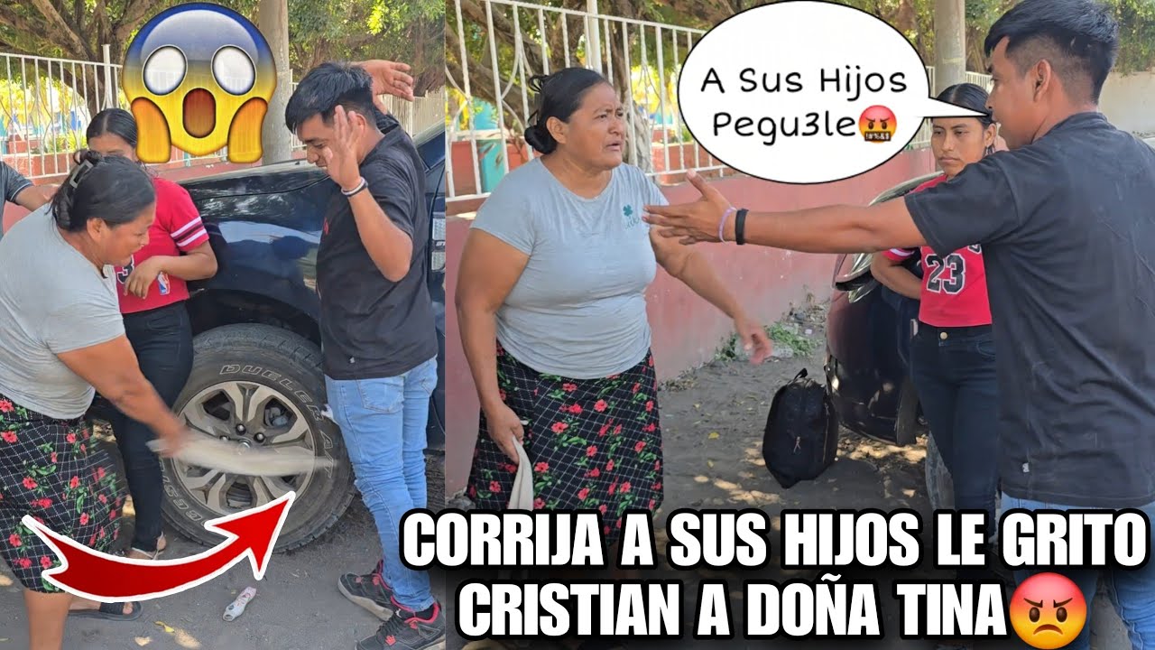 DOÑA TINA Agarro A Pur0s Sinchazos a CRISTIAN Por Met3rle Mano A NORMA😡😱Que Probl3mon🫢