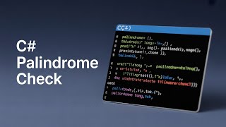 MIND-BLOWING C# Trick for Palindrome Detection