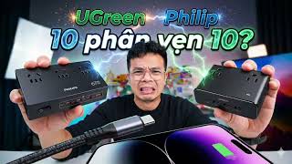 Đại chiến trạm sạc ổ cắm GaN: Ugreen S6 65W vs Philips 67W - Ai mới là trùm? screenshot 3