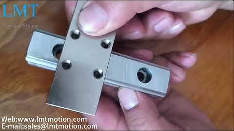 How to use a manual linear rail clamp brake?