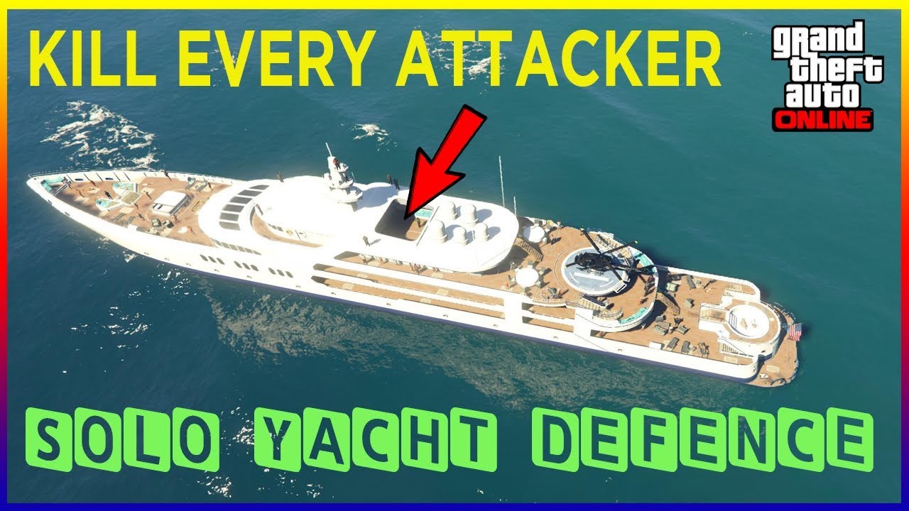 gta online yacht defense