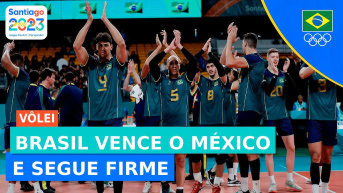 CBV on X: A seleção masculina está nas semifinais do Pan de Santiago 2023.  🇧🇷💪 Com 29 pontos de Darlan, o Brasil derrotou Cuba por 3 sets a 2 nesta  quarta-feira (01.11)