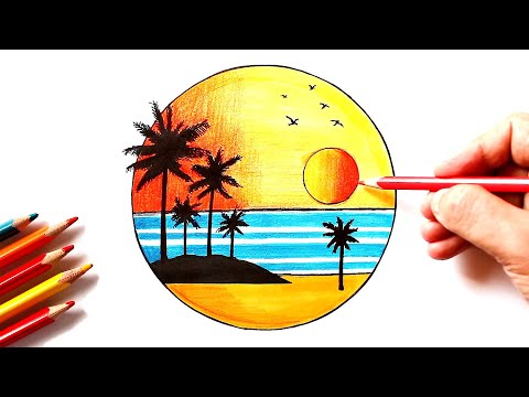 Video: Wie Zeichnet Man Eine Sommerlandschaft