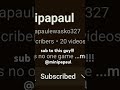 sub to him (and me) @minipapaulewasko327 #friend #subscribe
