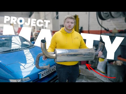 Installing A Mongoose Stainless Exhaust - Project MR2: Episode 2