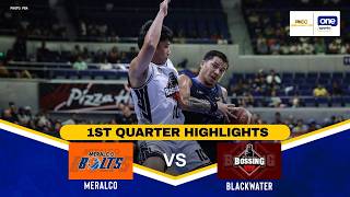 MERALCO vs BLACKWATER | 1ST QUARTER HIGHLIGHTS | PBA SEASON 50 COMMISSIONER’S CUP