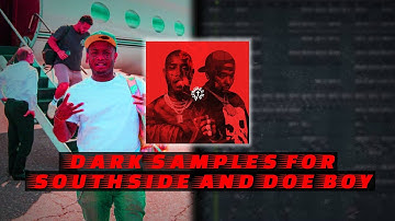 How To Make DARK MELODIES For Producer Southside & Pyrex Whippa of 808 Mafia | FL Studio 20 Tutorial