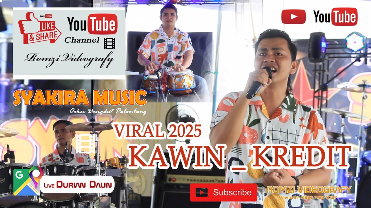 OM SYAKIRA MUSIC | VIDEO CLIP | KAWIN KREDIT | VIRAL | LIVE DURIAN DAUN | Bpk.THOMAS & IBU Apridiana