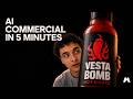 Nothing in this ad is real (not even the hot sauce)