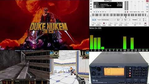 Roland SC-88 Duke Nukem 3D (Grabbag) MIDI