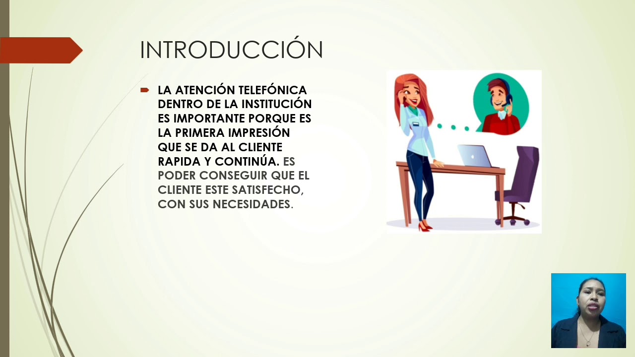 PROTOCOLO DE ATENCIÓN AL CLIENTE VÍA TELEFÓNICA - YouTube