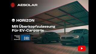 HORIZON Carport Modul – Sicherheit trifft saubere Energie