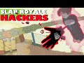 The hackers experience in slap royale  roblox slap battles