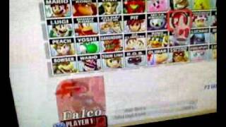 SSBB - Cruel Brawl - Falco 73 Ko's.