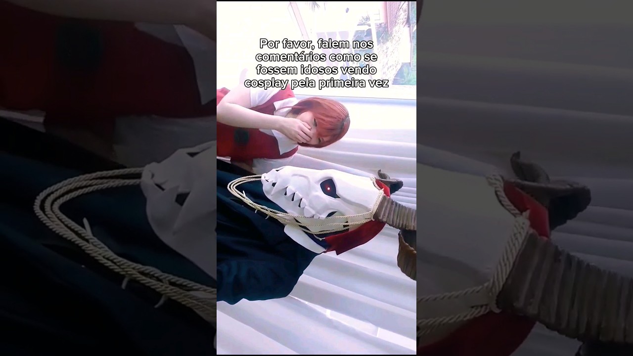 O que um idoso diria ao ver cosplay pela 1° vez?