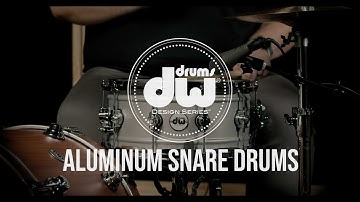 DW Design Series® // Matte Aluminum Snare Drum