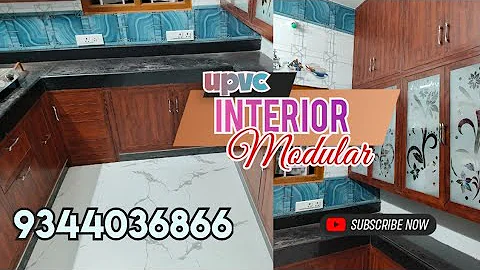 UPVC Modular Kitchen Madurai | UPVC Interior work Madurai | GGS INTERIOR
