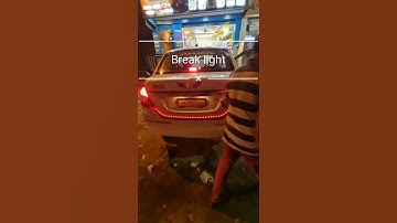 Swift Dicky Light#caraccessories #lighting #JC Road , contact: Jaffer  9880500821