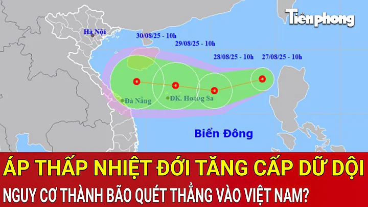 Áp thấp nhiệt đới Biển Đông tăng cấp dữ dội, nguy cơ thành bão quét thẳng vào Việt Nam?