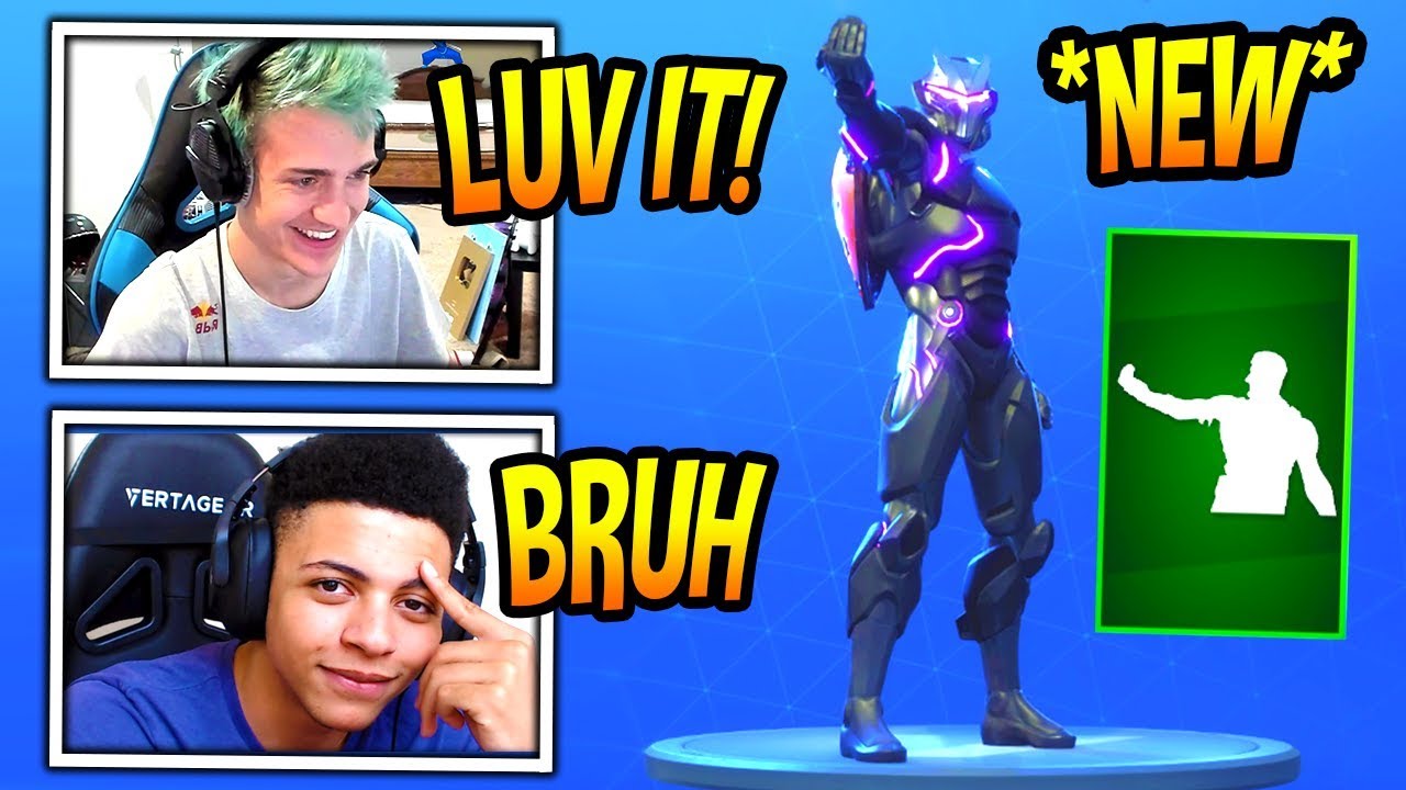 Ninja Myth React To New Bring It Emote Dance Fortnite Funny Savage Moments Youtube