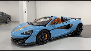 2020 McLaren 600LT Spider - Revs + Walkaround 4k